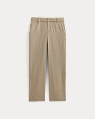 Straight-Leg Trouser in Tailor Twill | Light Taupe