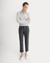 Slim Trouser in Dream | Heathered Soot