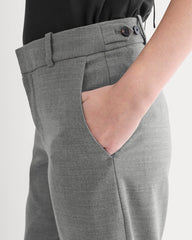 Straight-Leg Trouser in Tailor Twill | Heather Graphite
