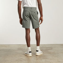 The 9 Slim-Fit Performance Chino Short | Pewter Green
