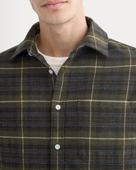 Brushed Flannel Shirt | Heather Beech