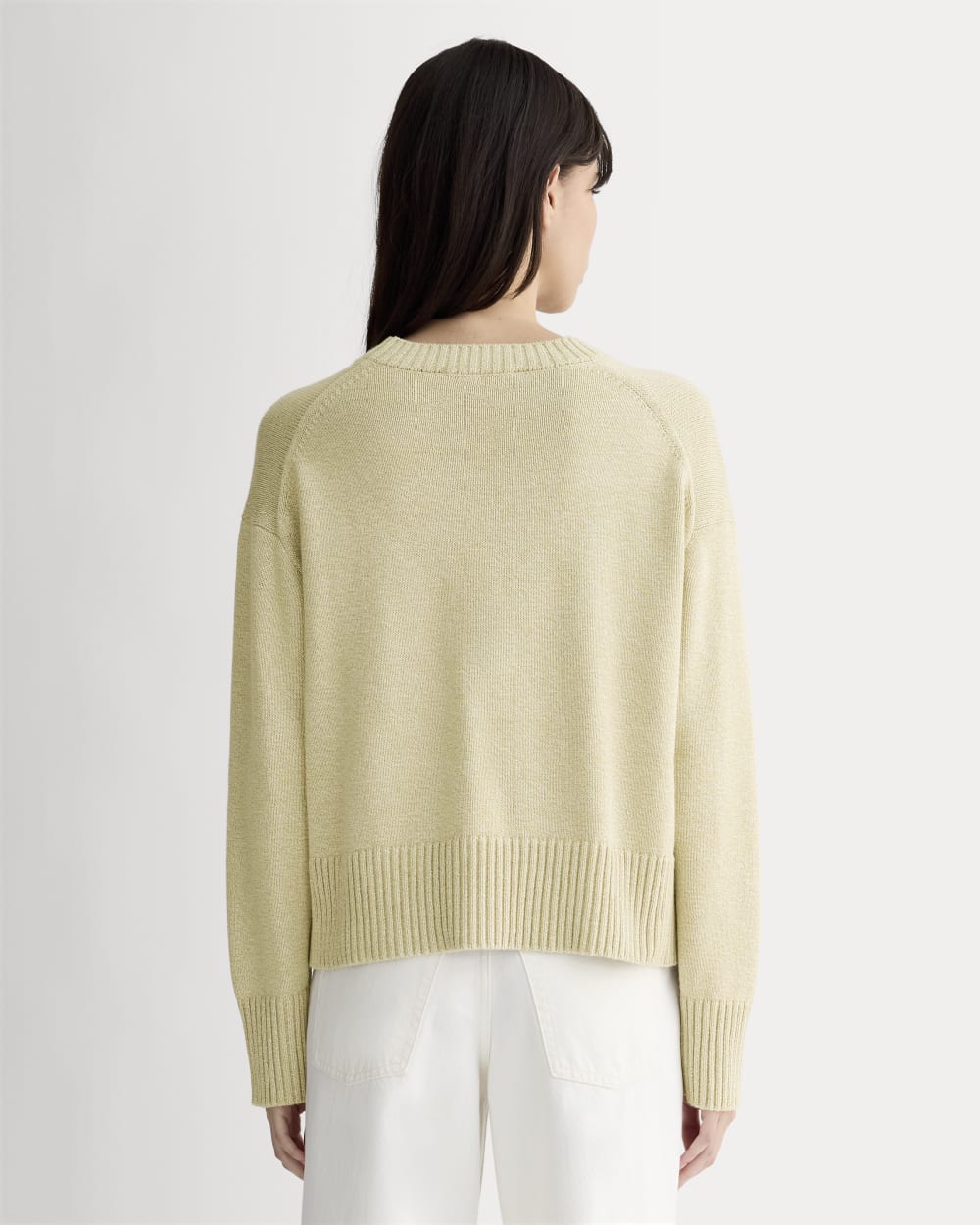 The Boxy Sweater in Everyday Cotton | Mojave Desert / Natural