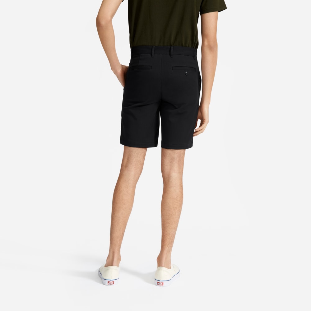 The 9 Slim-Fit Performance Chino Short | Black