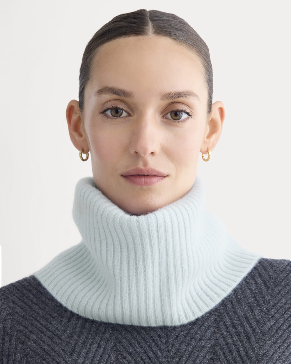 Cashmere Snood | Pale Blue
