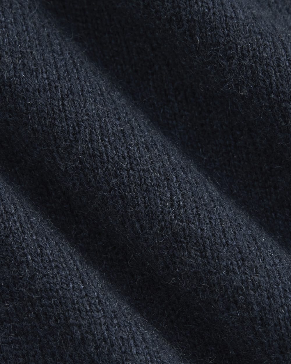 Midweight Cashmere Crew |  Navy