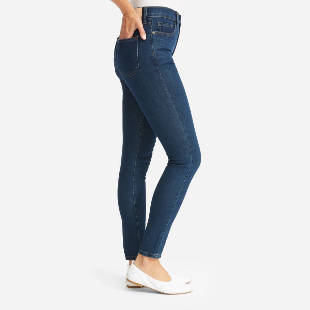 The Authentic Stretch High-Rise Skinny | Dark Blue Wash | 28.5 Inseam