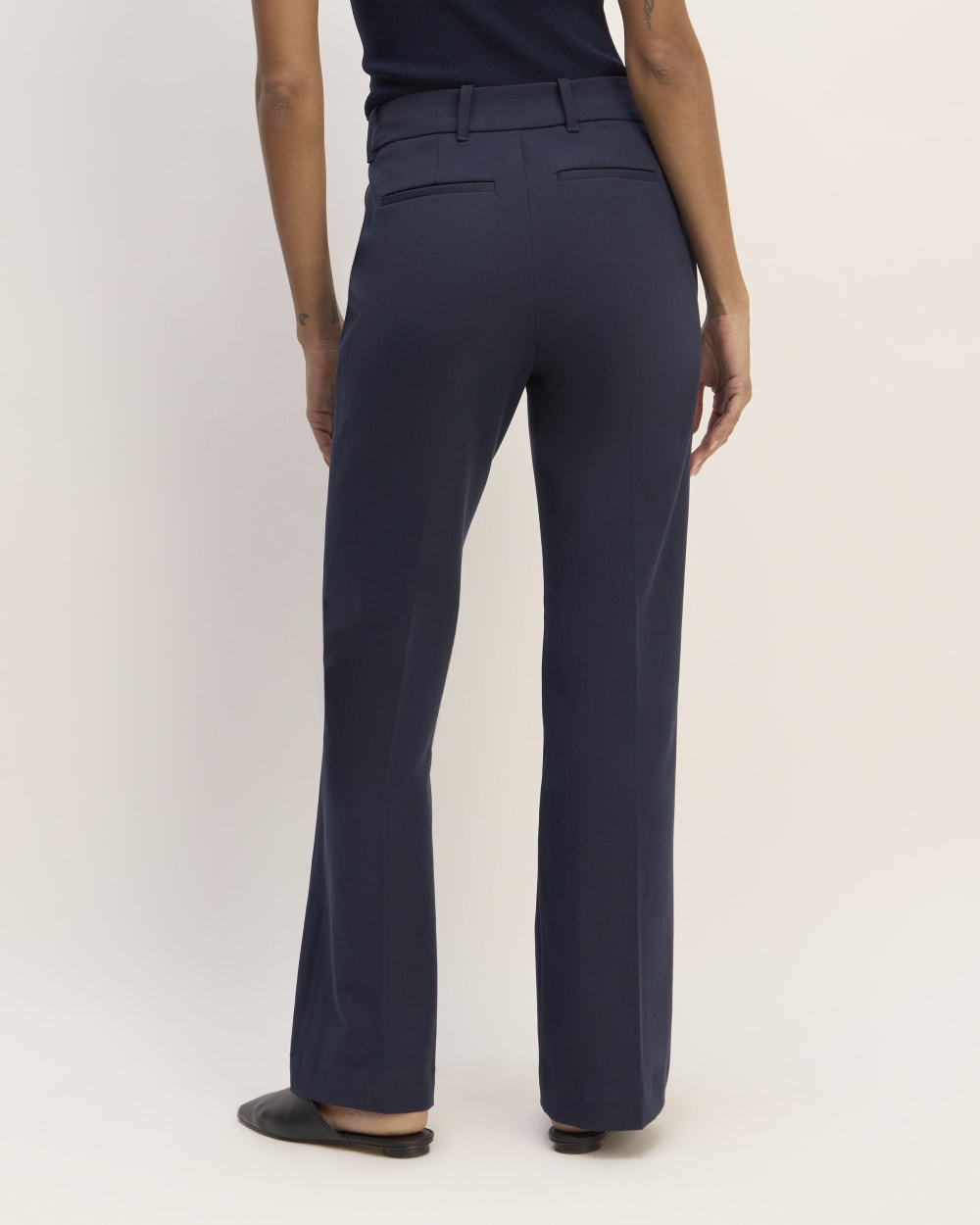 The Bi-Stretch Flare Pant | Navy