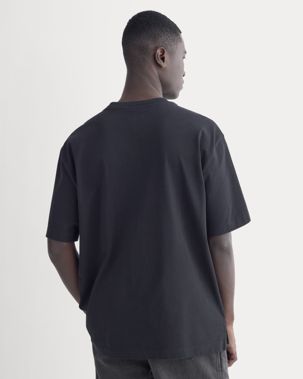 Oversized Classic Tee | Black
