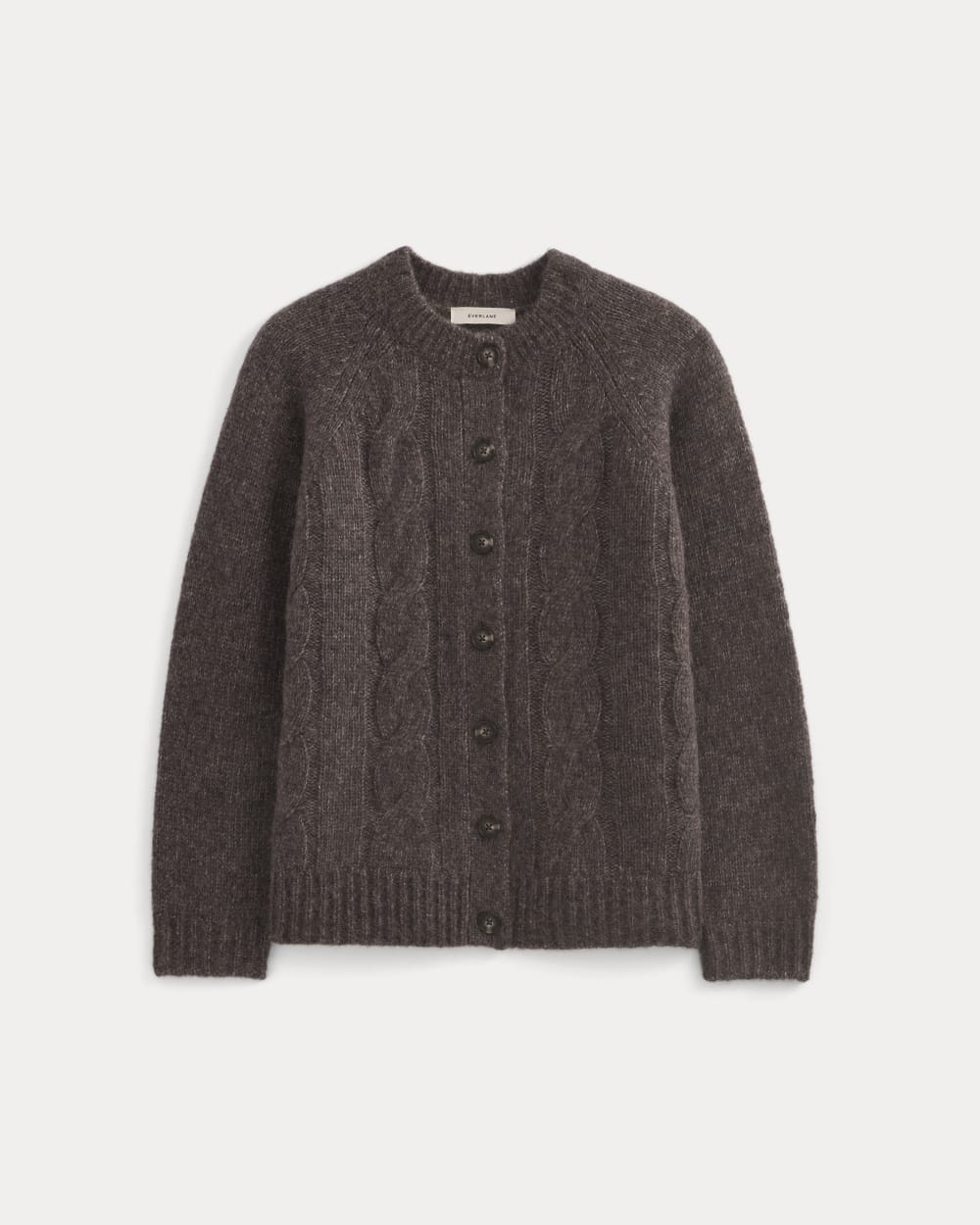 Cloud Cable Cardigan | Heathered Burgundy
