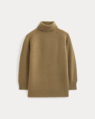 Cocoon Turtleneck in Wool Cashmere | Toast