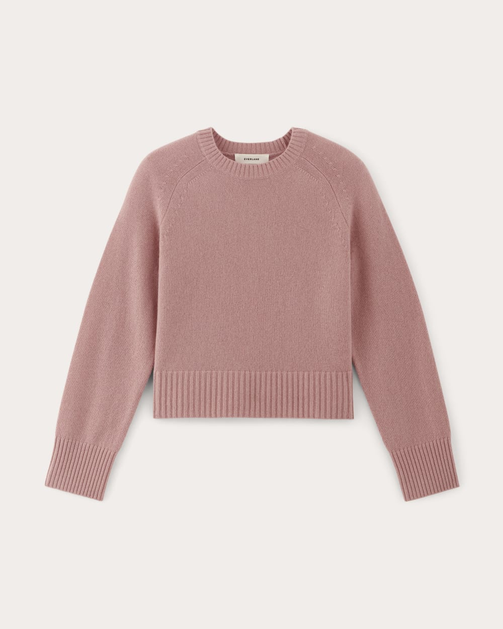 The Boxy Crew in Cashmere | Clay Pink