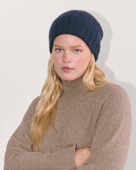 The Alpaca Beanie | Navy