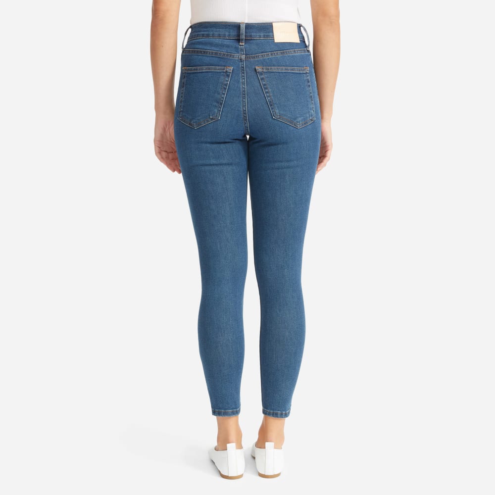 The Authentic Stretch High-Rise Skinny | Mid Blue | 26.5 Inseam