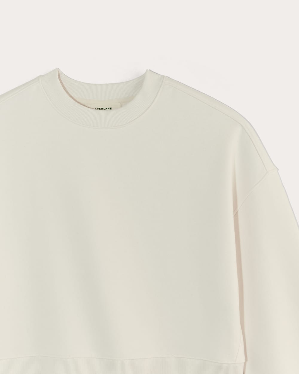 Luxe Fleece Sweatshirt | Bone