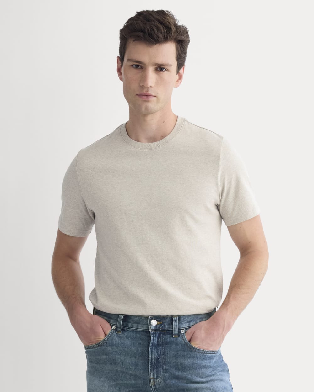 Classic Tee | Heathered Oatmeal