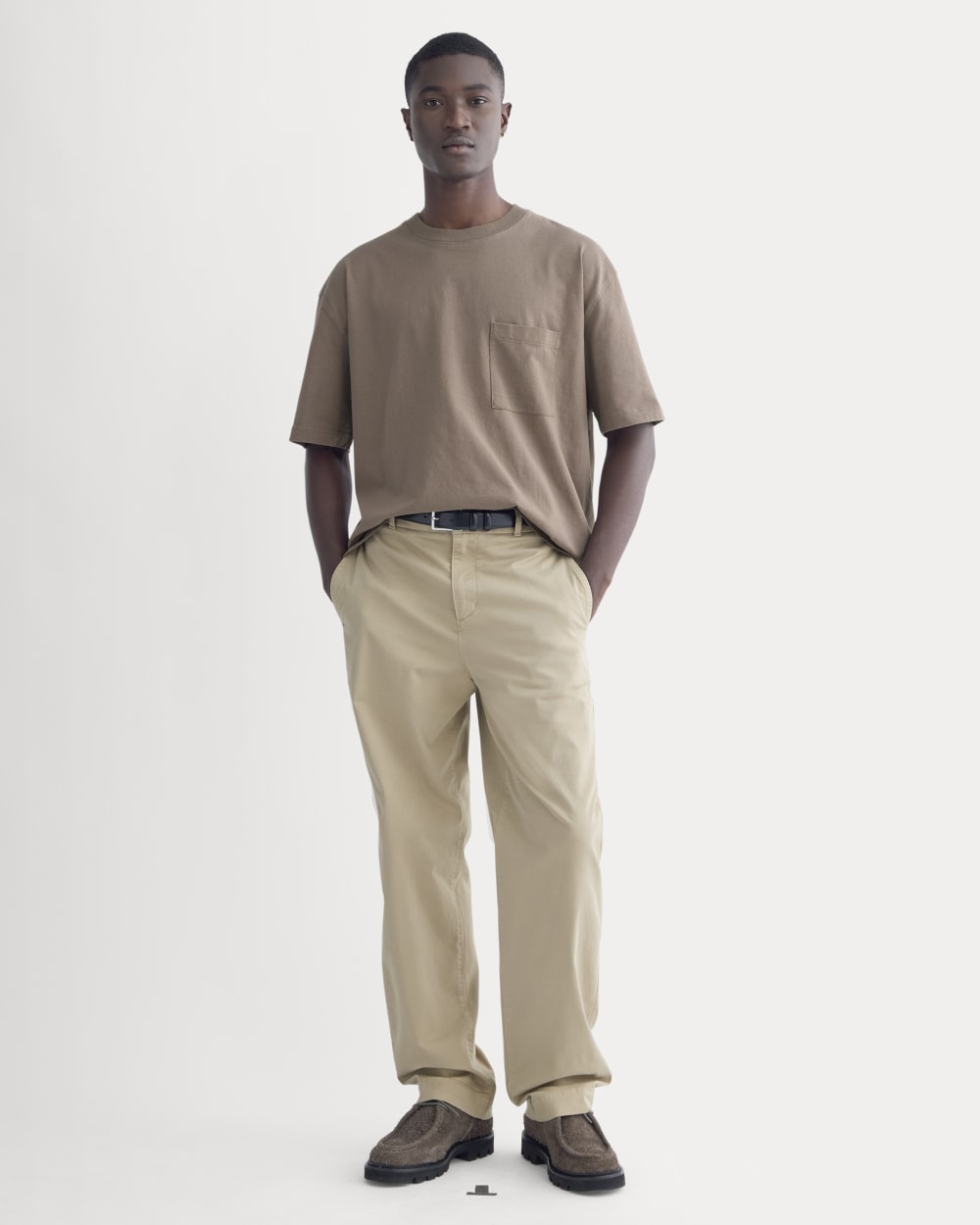 Oversized Classic Tee | Deep Taupe