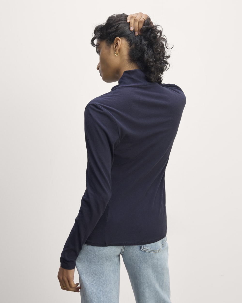The Air Turtleneck | Navy