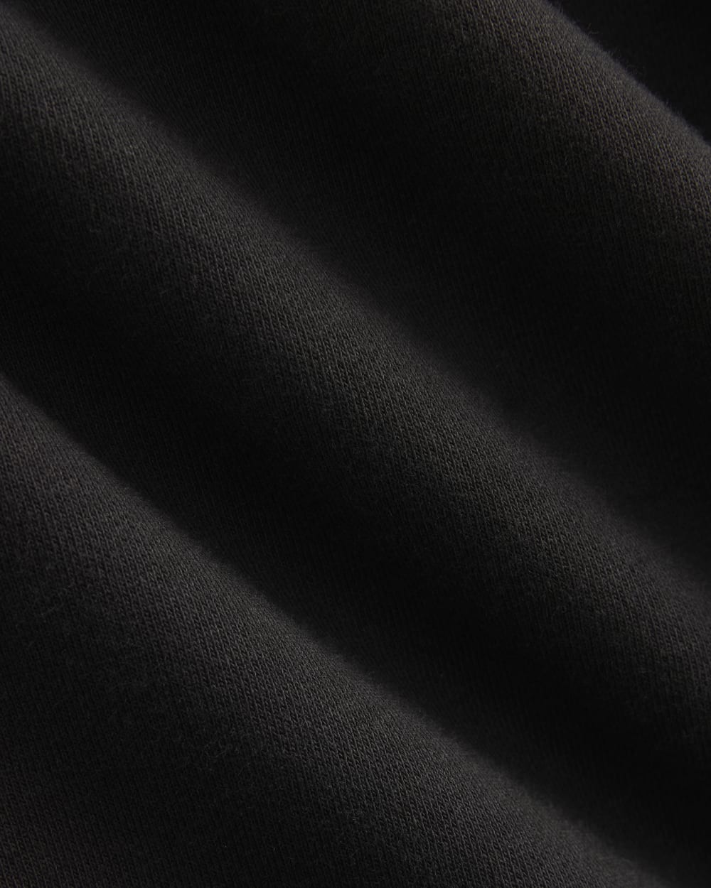 Luxe Fleece Oversized Full-Zip Hoodie | Black