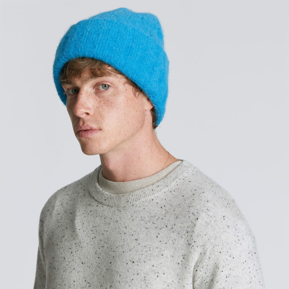 The Alpaca Beanie | Horizon Blue