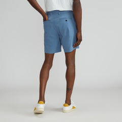 The 7” Slim-Fit Performance Chino Short | Bluefin