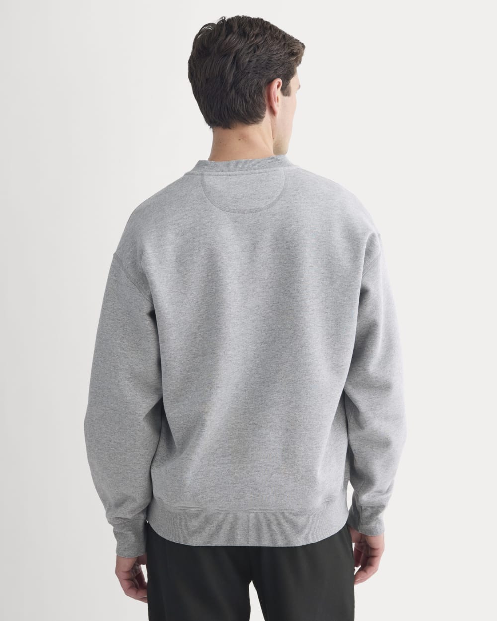 Luxe Fleece Half-Zip Pullover | Vintage Heather Grey