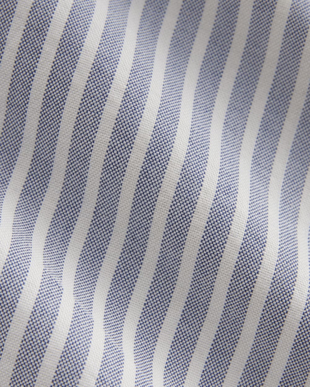 The Boxy Oxford | Bone / Mazarine Blue