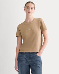 Everlane x The Laufey Foundation Box-Cut Tee | Weathered Clay