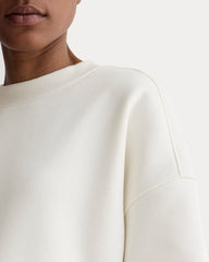 Luxe Fleece Sweatshirt | Bone