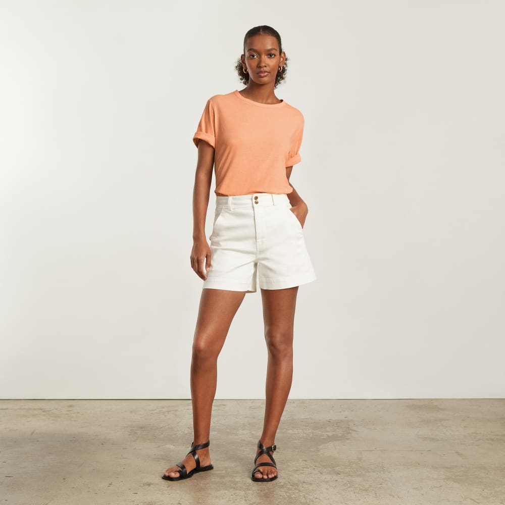 The Air Tee | Orange Chiffon