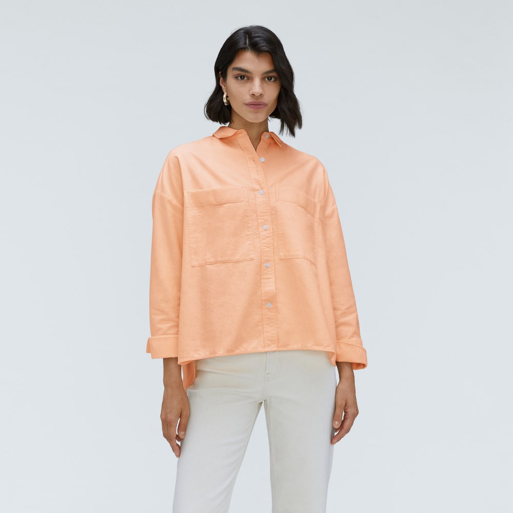 The Boxy Oxford | Apricot