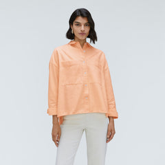 The Boxy Oxford | Apricot