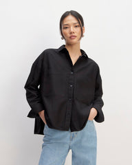 The Boxy Oxford | Black