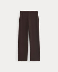 Drapey Crepe Pant | Dark Chocolate