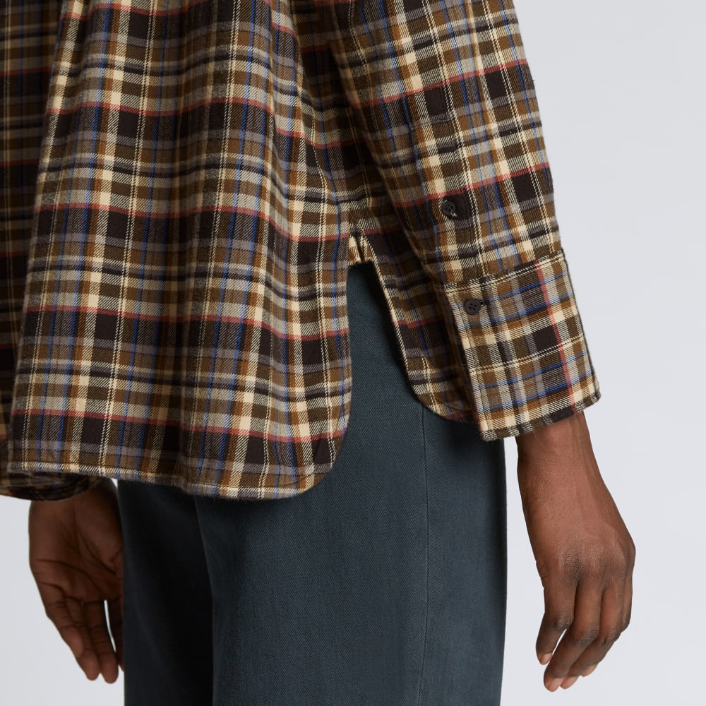 The Boxy Flannel | Multi Plaid