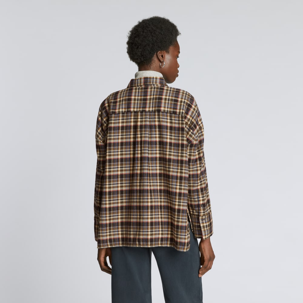 The Boxy Flannel | Multi Plaid