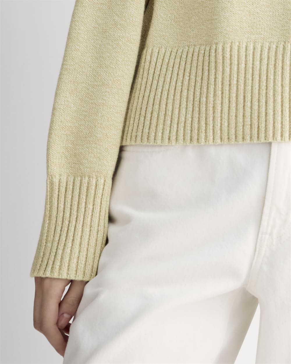The Boxy Sweater in Everyday Cotton | Mojave Desert / Natural