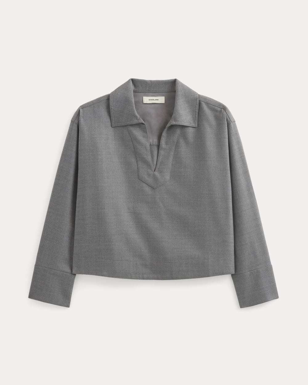 Overshirt in Tailor Twill | Heather Graphite