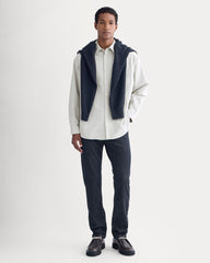 Oversized Oxford Shirt | Grey