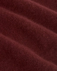 Cashmere Lovergirl Large Kerchief | Burgundy