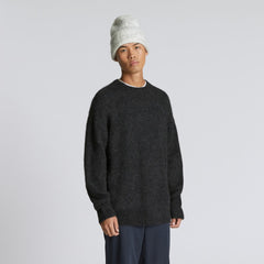 The Alpaca Beanie | Light Grey Heather