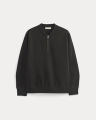 Luxe Fleece Half-Zip Pullover | Black