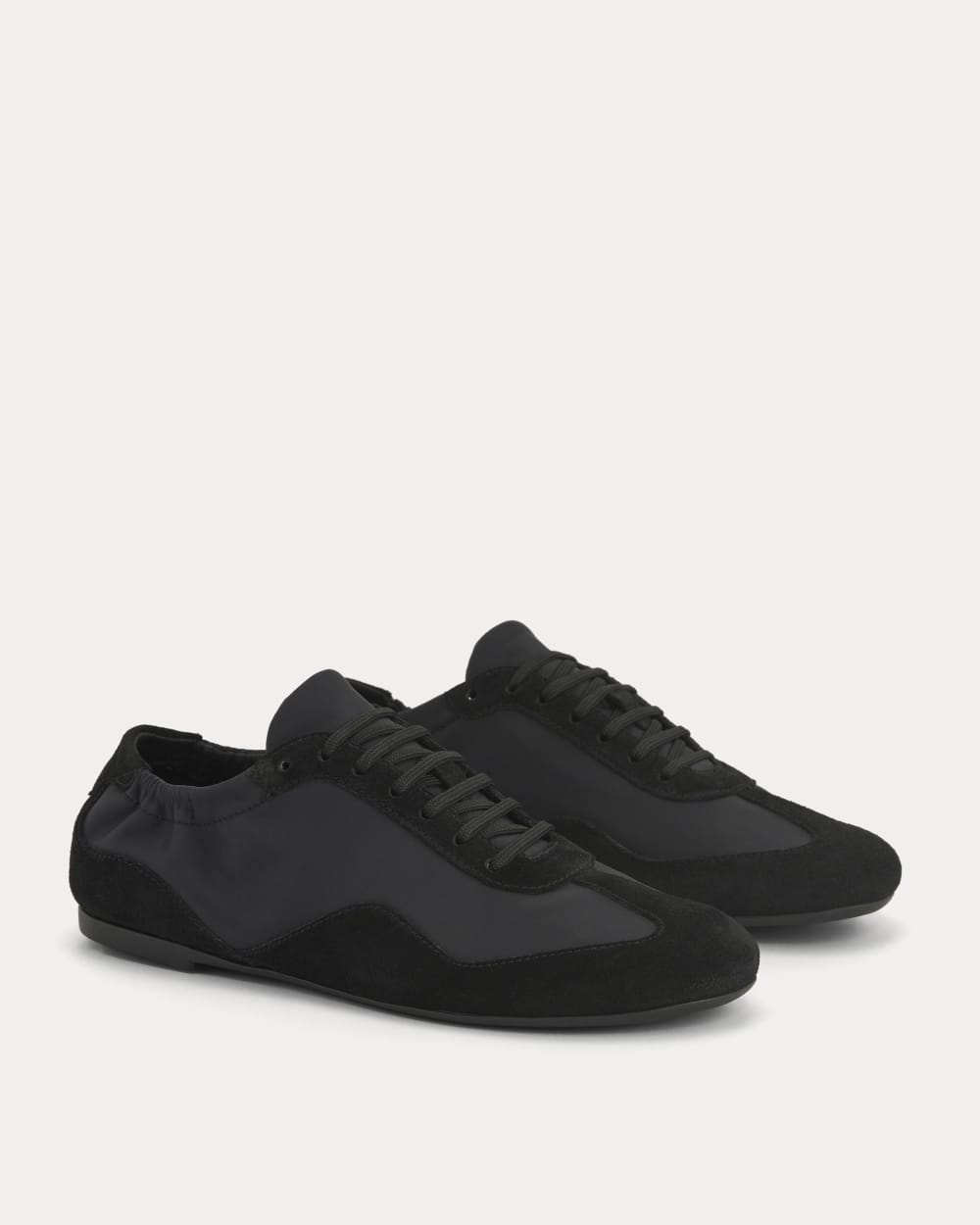 Ballet Sneaker | Black Suede
