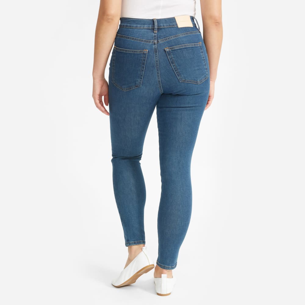 The Authentic Stretch High-Rise Skinny | Mid Blue | 26.5 Inseam