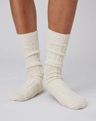Bodil Chunky Socks | Ivory