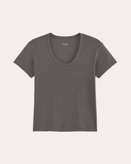 The Air Scoop-Neck Tee | Graphite