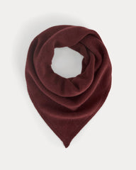 Cashmere Lovergirl Large Kerchief | Burgundy