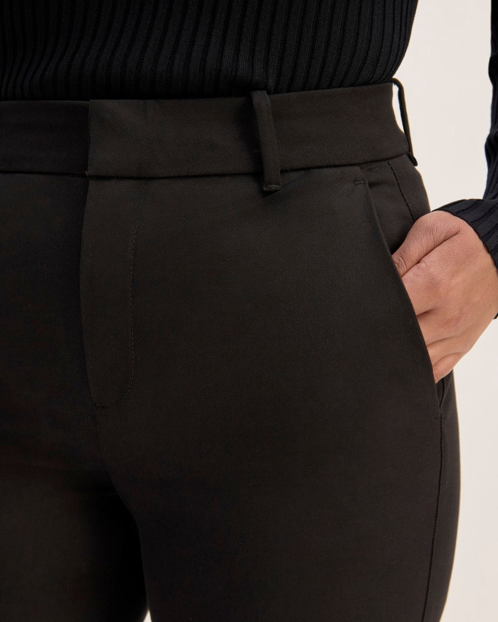 The Bi-Stretch Flare Pant | Black
