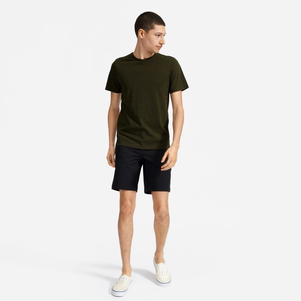 The 9 Slim-Fit Performance Chino Short | Black