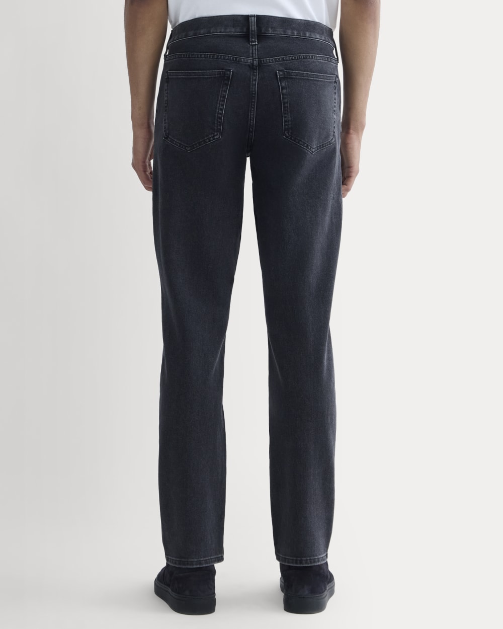 The Athletic 4-Way Stretch Organic Jean | Uniform | Washed Black