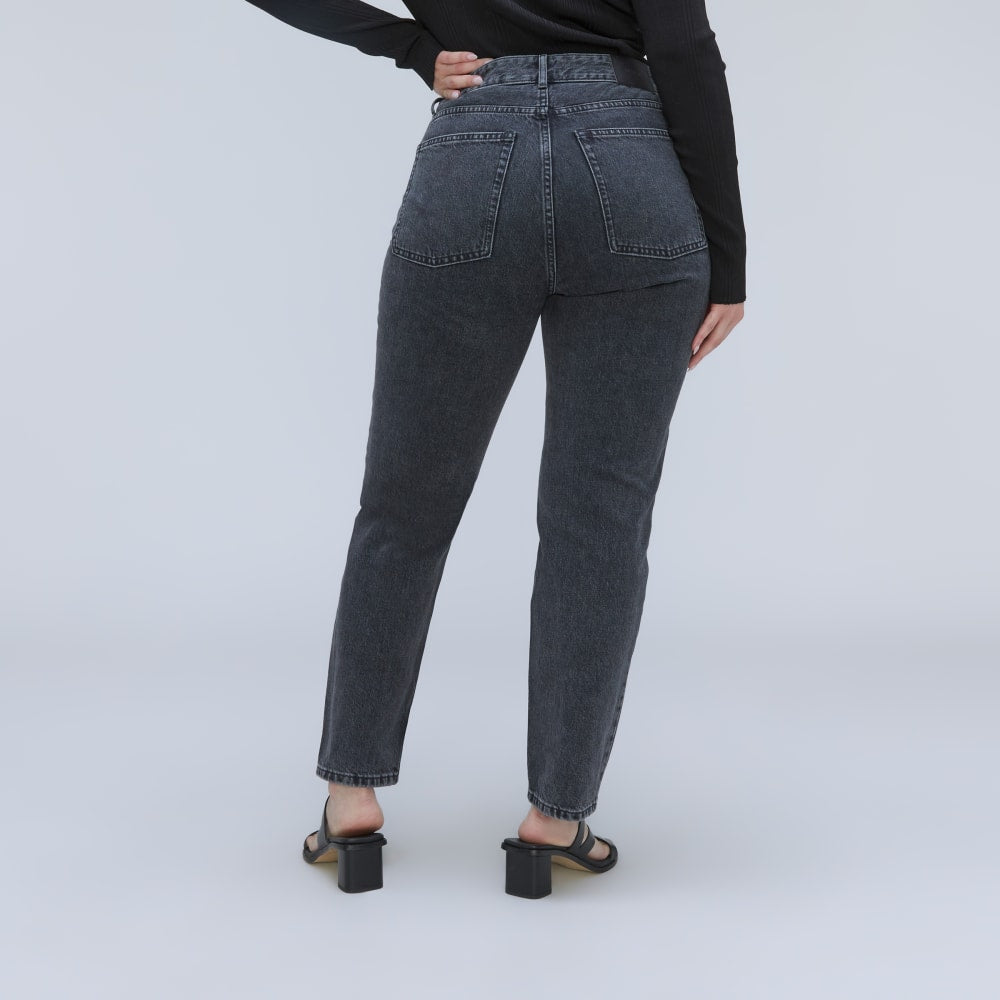 The '90s Cheeky Hourglass Jean | Washed Black | 28.5 Inseam
